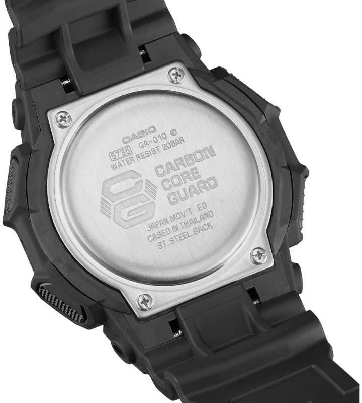 Laikrodis „Casio G-shock Origin GA-010GGB-1A9ER“ laikrodžio laikrodžio anglies pluošto apsauga