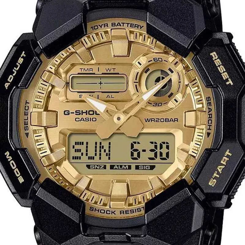Laikrodis „Casio G-shock Origin GA-010GGB-1A9ER“ laikrodžio laikrodžio anglies pluošto apsauga