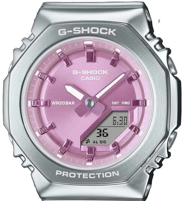Casio G-Shock analoginis-skaitmeninis moteriškas laikrodis, GM-S2110-7A6ER