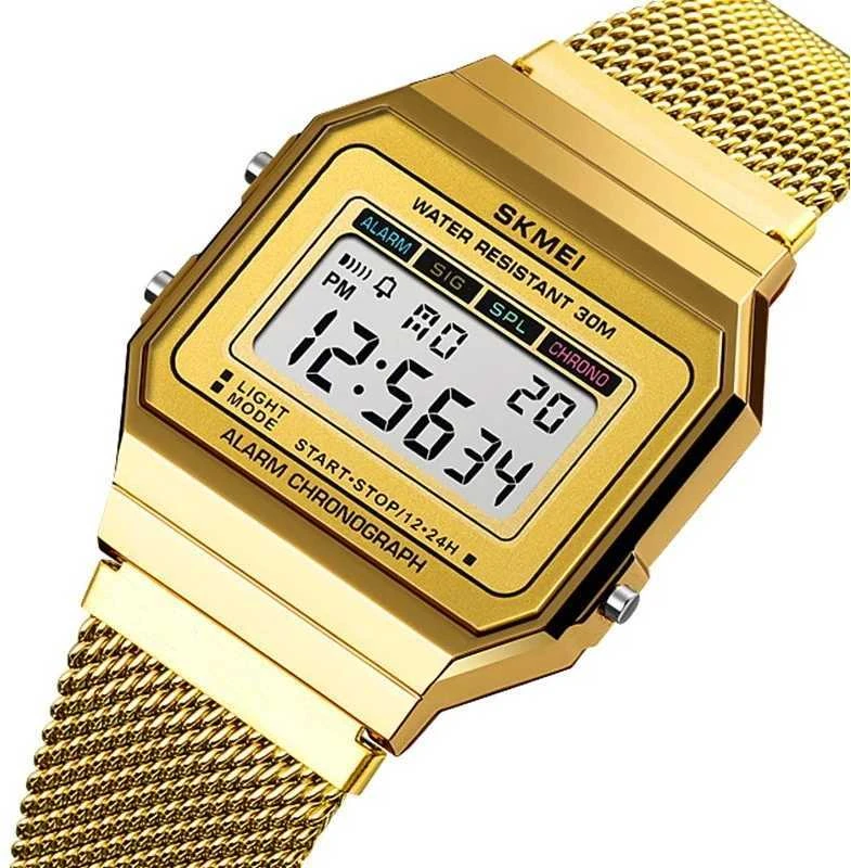 Laikrodis SKMEI 1639 GD Gold Sport Mens