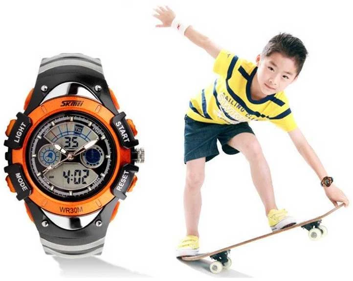 Laikrodis SKMEI AD0998 Kid Size Oranžinis
