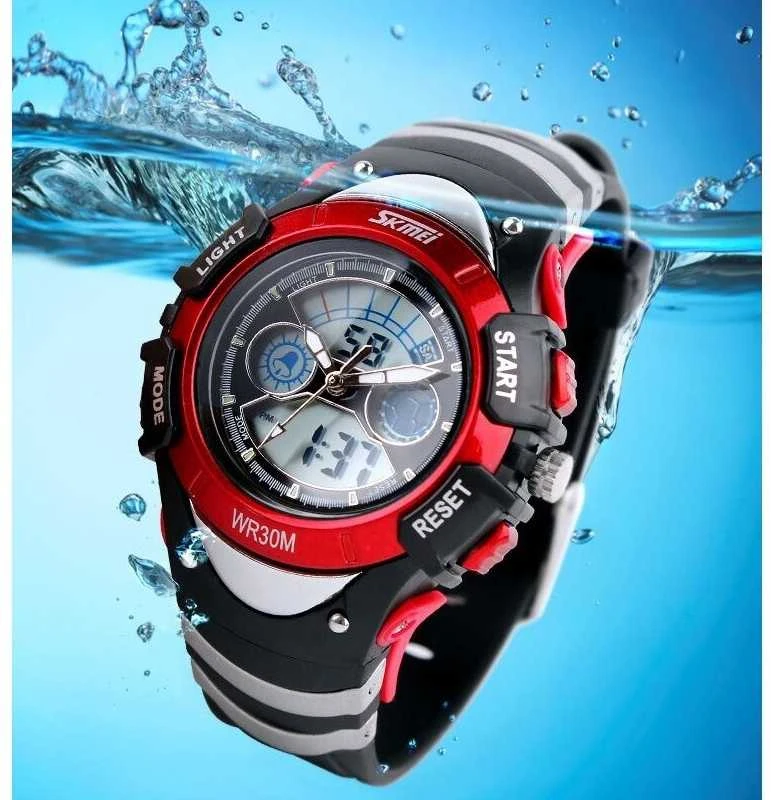 Laikrodis SKMEI AD0998 Kid Size Raudona
