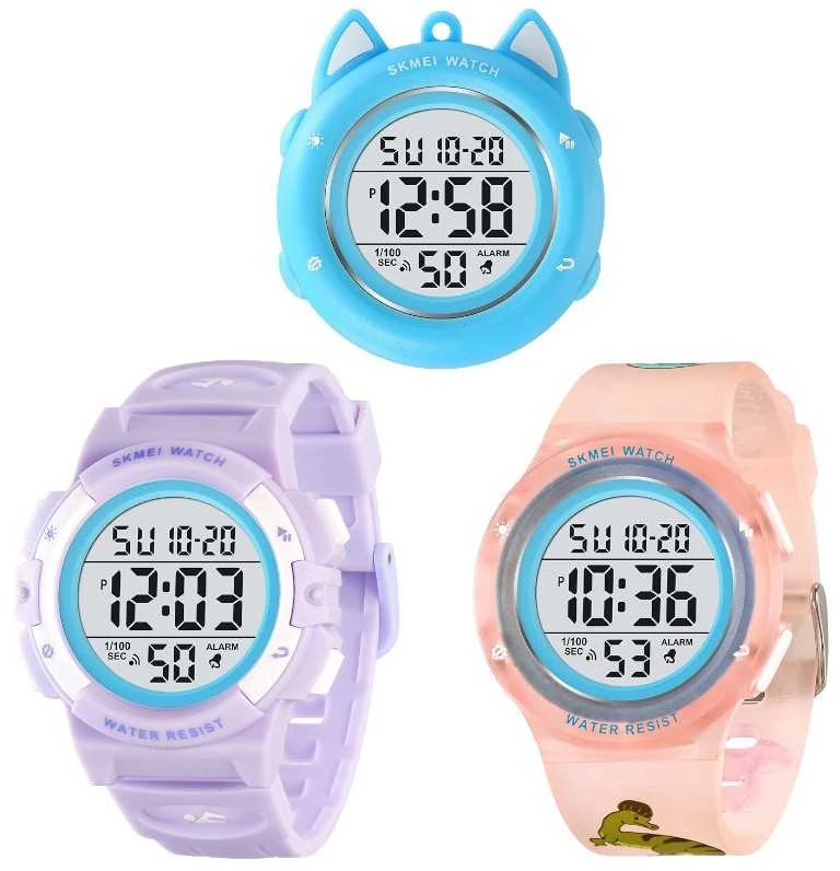 Laikrodis SKMEI Kid Series 2236LY vaikiškų laikrodukų rinkinys