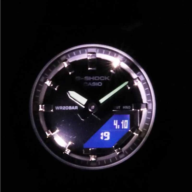 Casio G-shock analoginis-skaitmeninis moteriškas laikrodis GM-S2110B-8AER