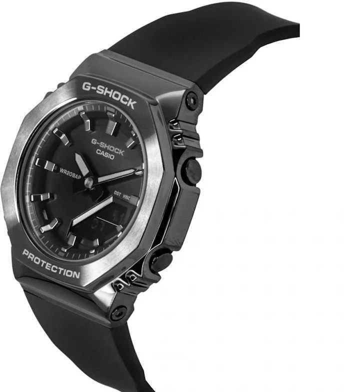 Casio G-shock analoginis-skaitmeninis moteriškas laikrodis GM-S2110B-8AER