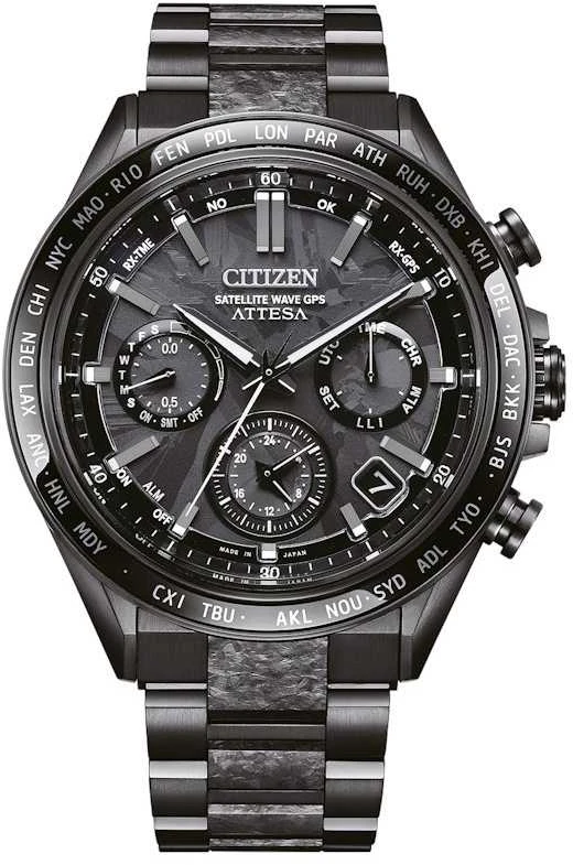 Laikrodis Citizen ATTESA SATELLITE WAVE GPS CC4074-61W Limited Edition