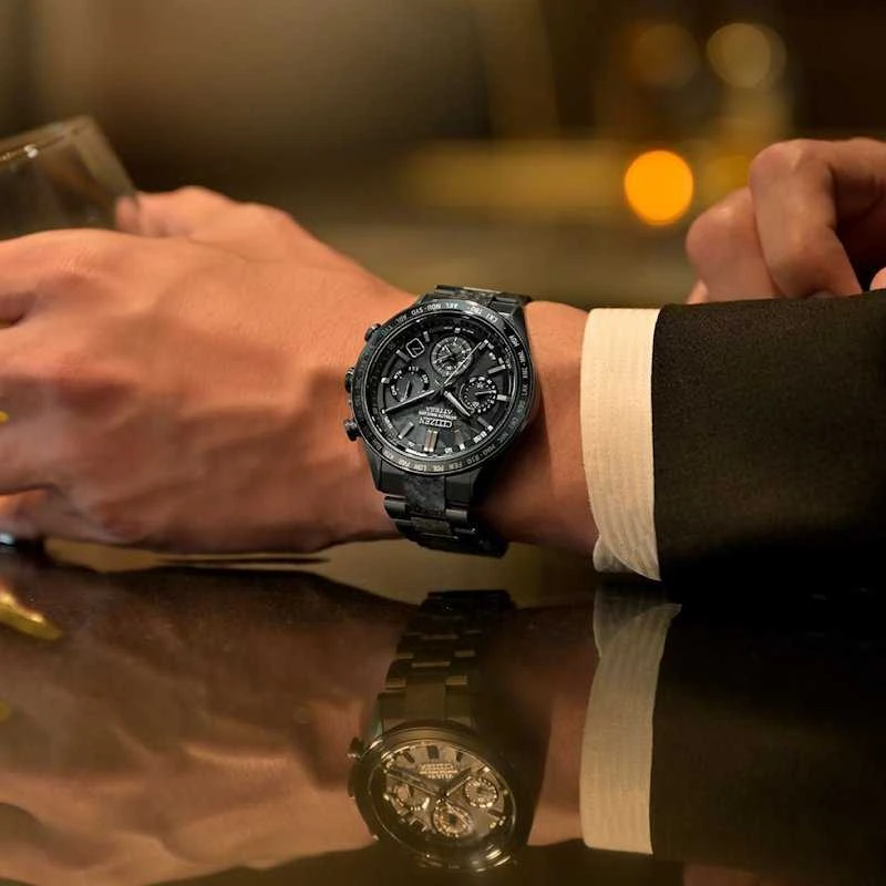 Laikrodis Citizen ATTESA SATELLITE WAVE GPS CC4074-61W Limited Edition