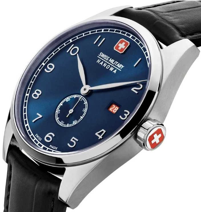 Laikrodis Swiss Military Hanowa Šveicarijos karinė Hanova SMWGB0000701