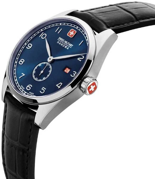 Laikrodis Swiss Military Hanowa Šveicarijos karinė Hanova SMWGB0000701