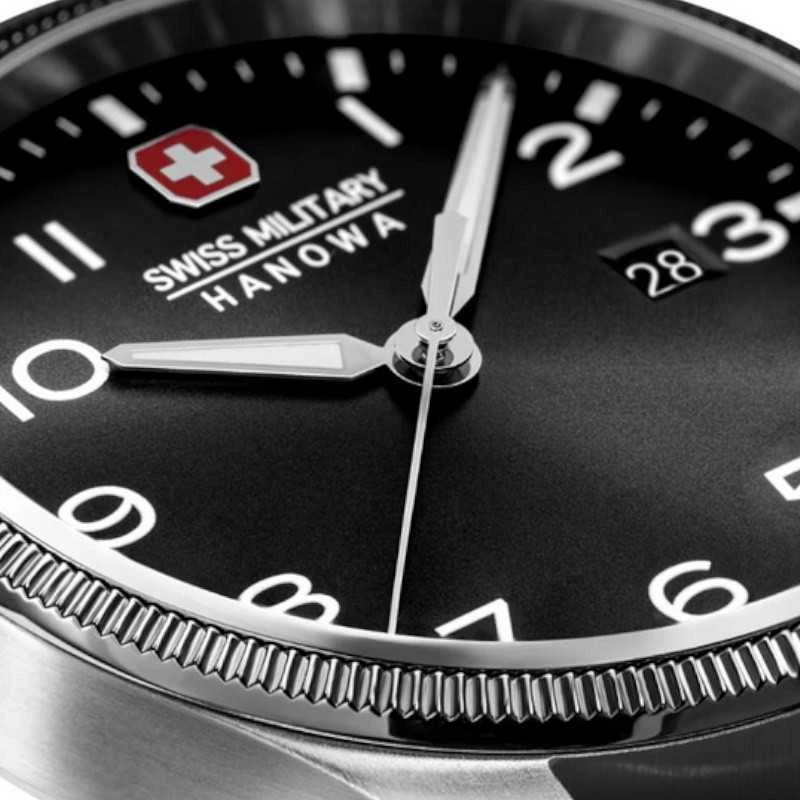 Laikrodis Swiss Military Hanowa Šveicarijos karinė Hanova SMWGB0000804