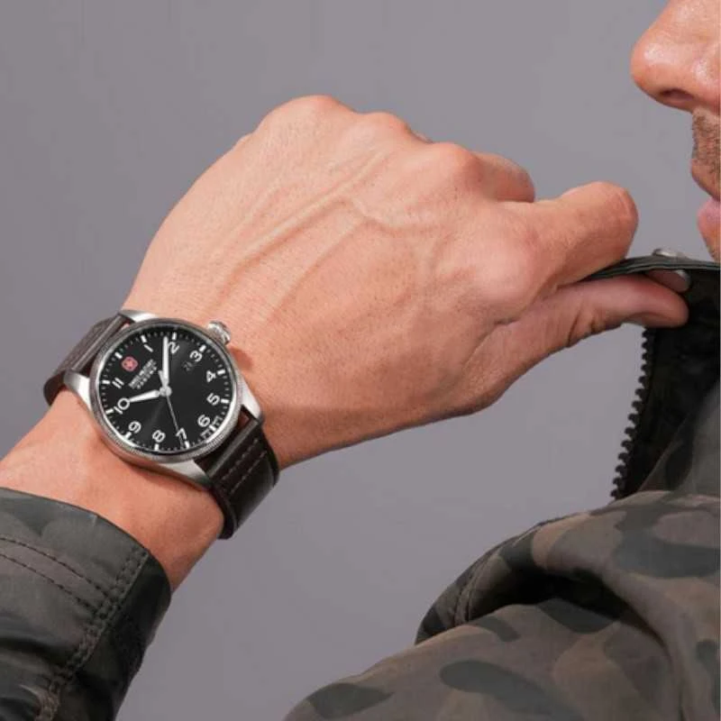 Laikrodis Swiss Military Hanowa Šveicarijos karinė Hanova SMWGB0000804