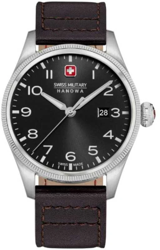 Laikrodis Swiss Military Hanowa Šveicarijos karinė Hanova SMWGB0000804