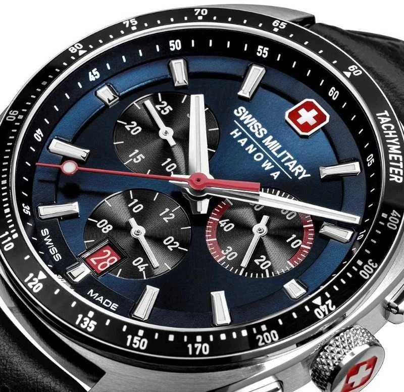 Laikrodis Swiss Military Hanowa Šveicarijos karinė Hanova SMWGC0003301
