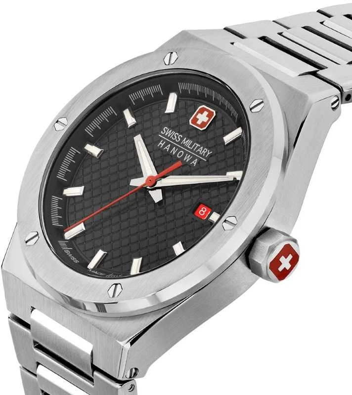 Laikrodis Swiss Military Hanowa Šveicarijos karinis Hanoveris SMWGH2101604