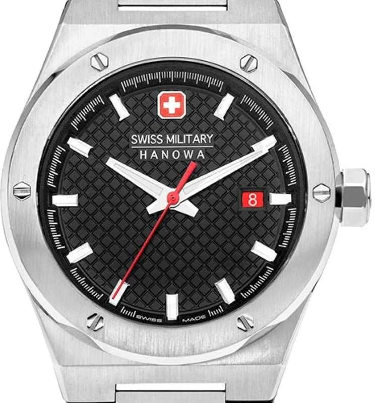 Laikrodis Swiss Military Hanowa Šveicarijos karinis Hanoveris SMWGH2101604