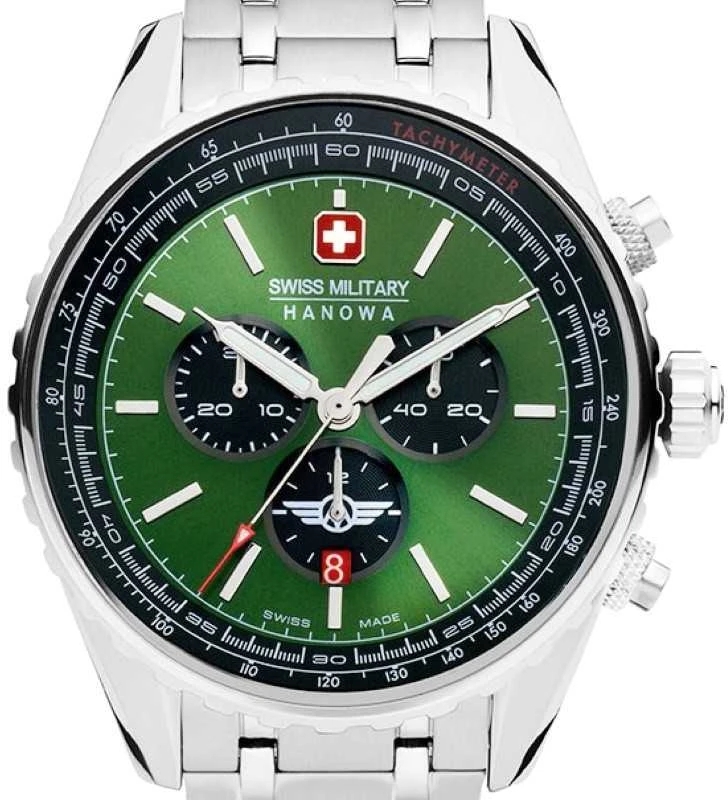 Laikrodis Swiss Military Hanowa Šveicarijos karinė Hanova SMWGI0000307