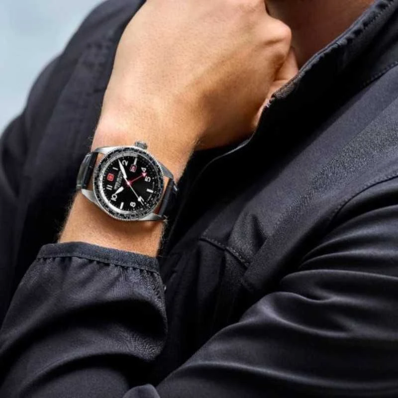 Laikrodis Swiss Military Hanowa Šveicarijos karinė Hanova SMWGB0000504
