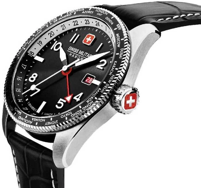 Laikrodis Swiss Military Hanowa Šveicarijos karinė Hanova SMWGB0000504