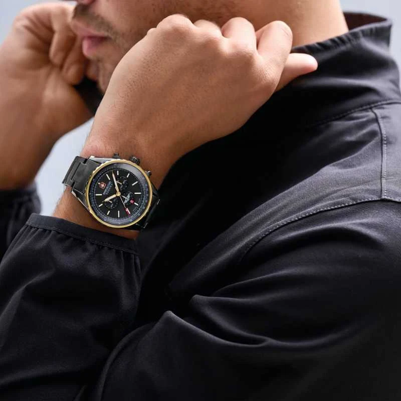 Laikrodis Swiss Military Hanowa Swiss Military Afterburn Chrono SMWGI0000341