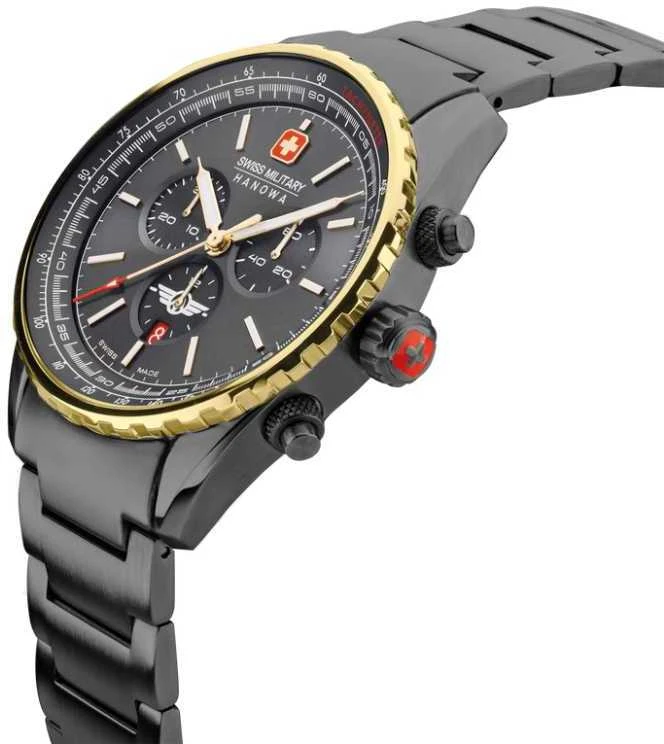 Laikrodis Swiss Military Hanowa Swiss Military Afterburn Chrono SMWGI0000341