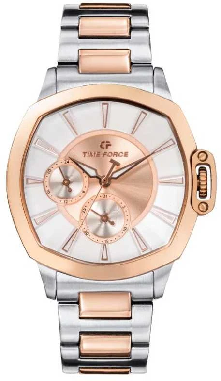 Laikrodis TIME FORCE Saratoga Lady TF5029LAR-02M