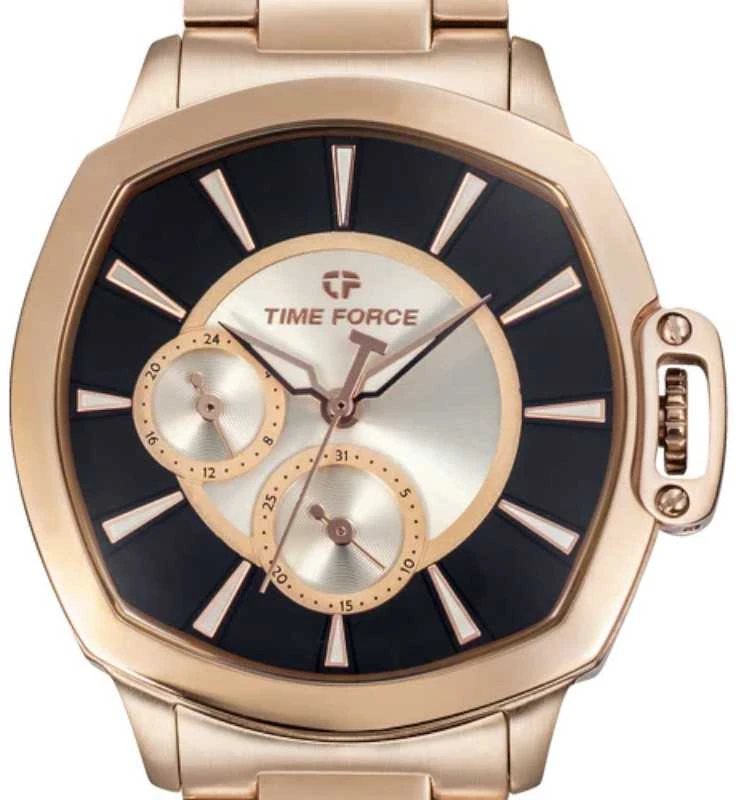 Laikrodis TIME FORCE Saratoga Lady TF5029LR-01M