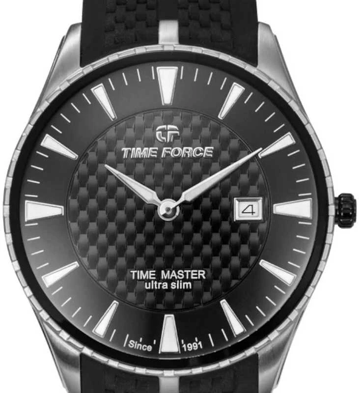 Laikrodis TIME FORCE Time Master Ultra Slim TF5041MAN-01