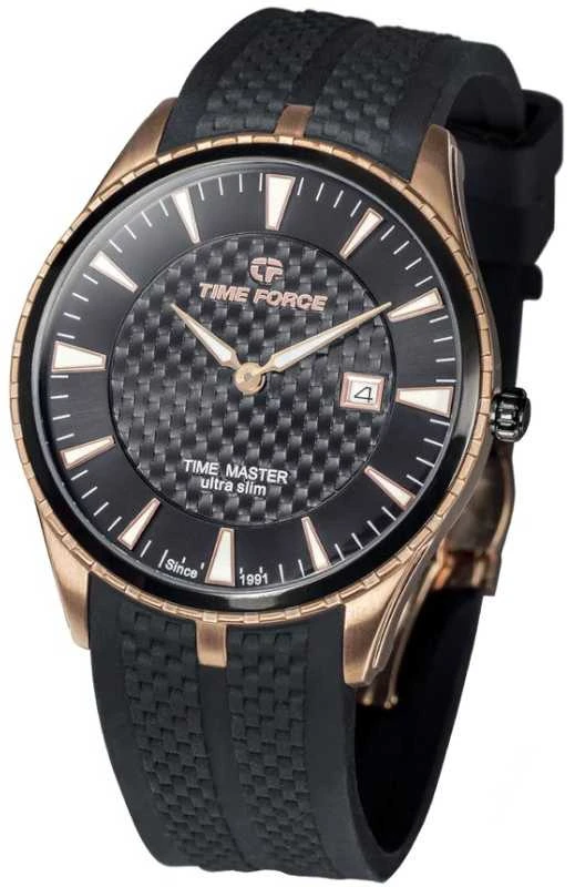 Laikrodis TIME FORCE Time Master Ultra Slim TF5041MRN-01