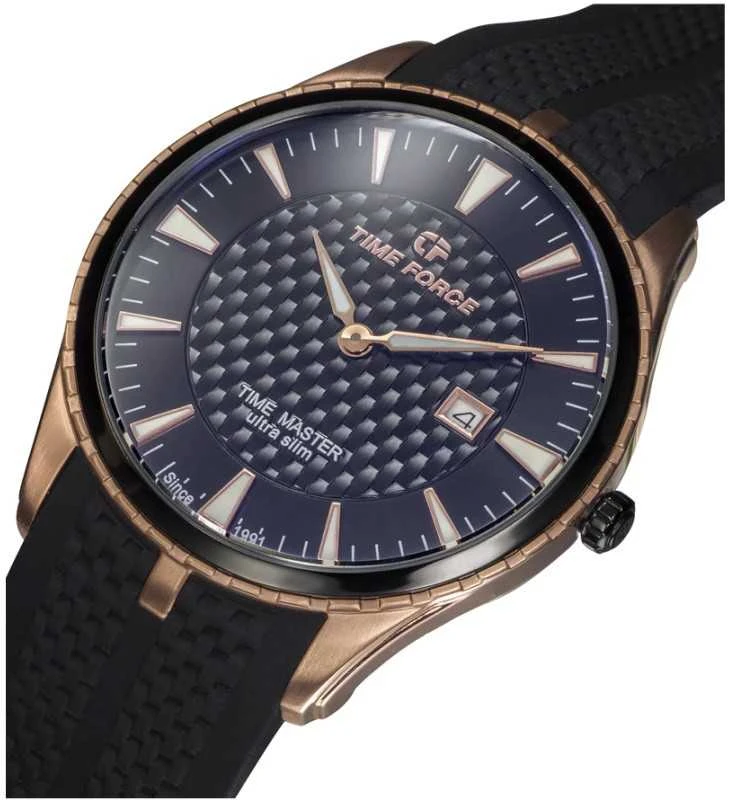 Laikrodis TIME FORCE Time Master Ultra Slim TF5041MRN-01