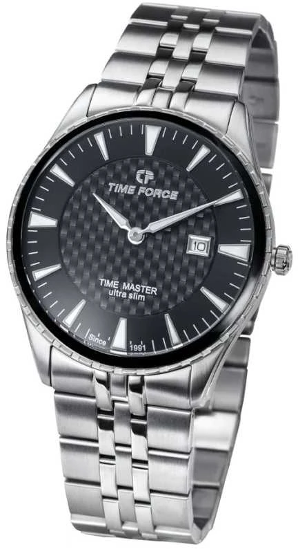 Laikrodis TIME FORCE Time Master Ultra Slim TF5041MAN-01M