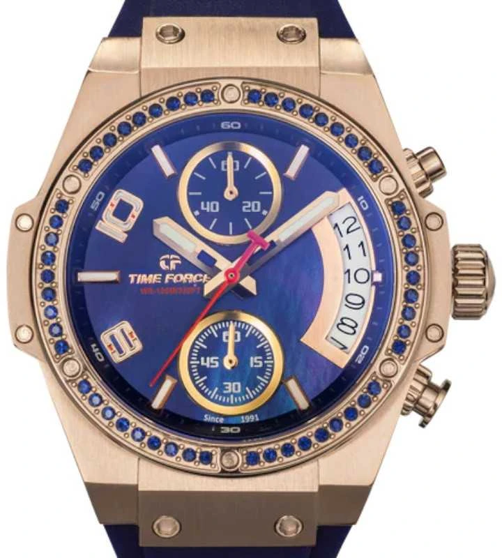 Laikrodis TIME FORCE Vortex Lady TF5039LRS-N03