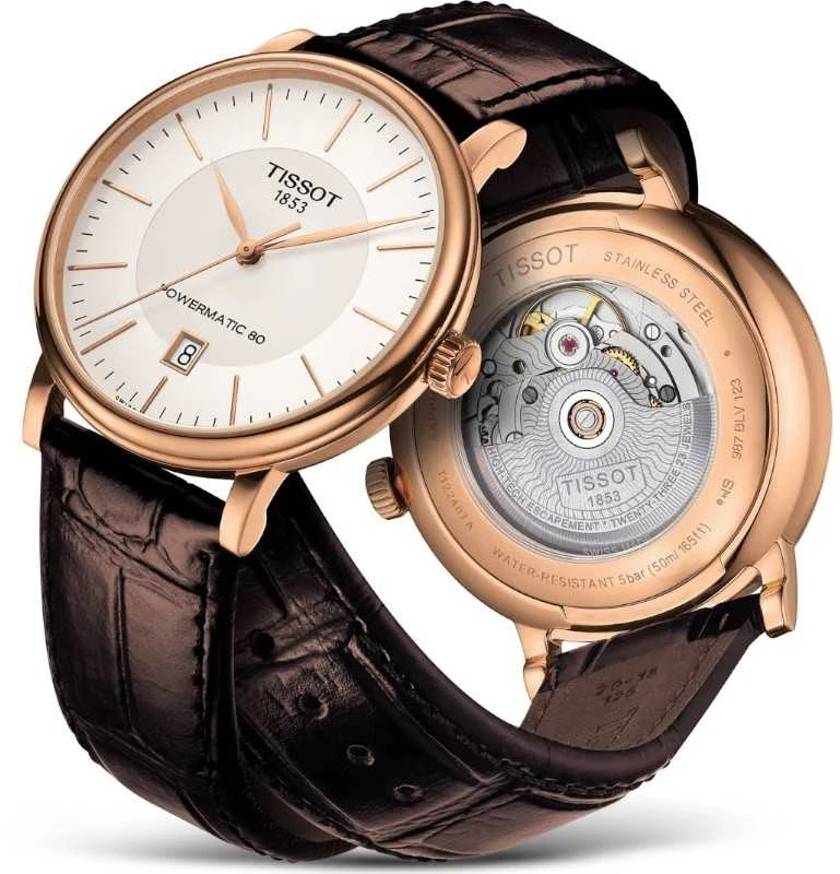Laikrodis Tissot Carson Premium Powermatic T122.407.36.031.00