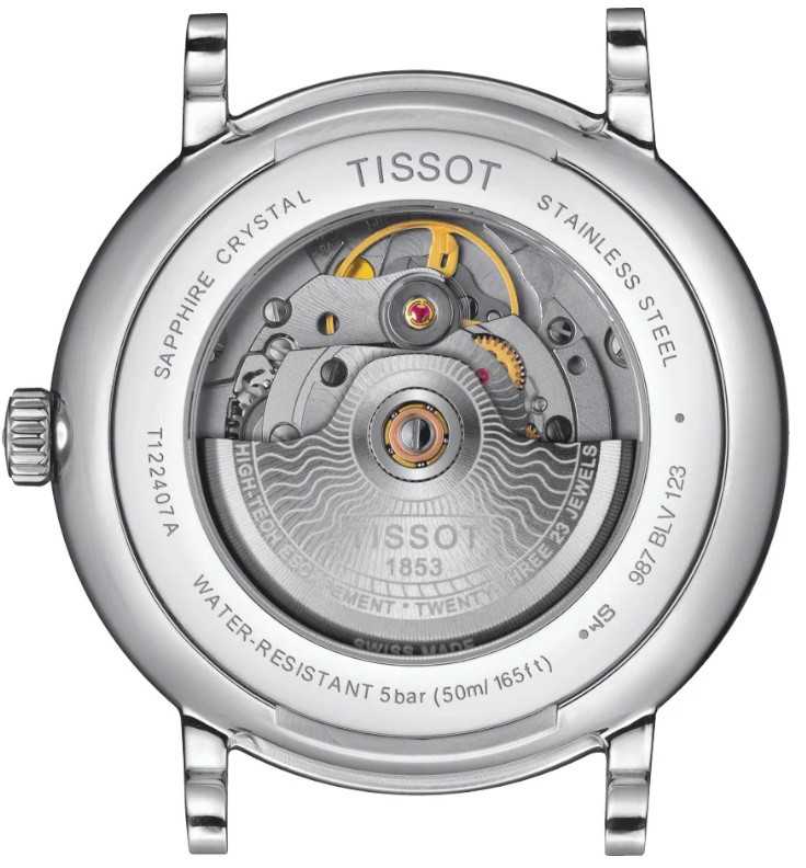 Laikrodis Tissot Carson Premium Powermatic T122.407.16.051.00