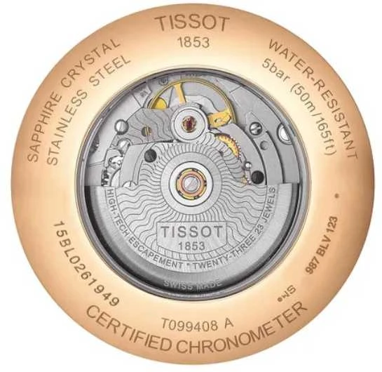 Laikrodis Tissot Chemin des Tourelles Automatic T099.408.36.038.00