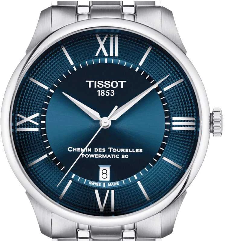 Laikrodis Tissot Chemin Des Tourelles Powermatic 80 42mm T139.407.11.048.00