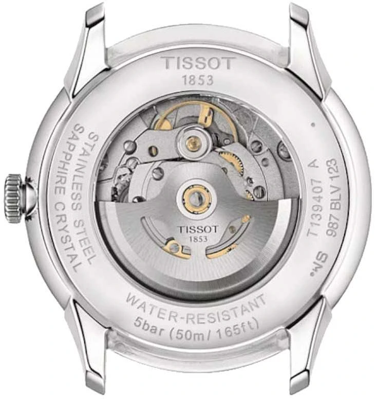 Laikrodis Tissot Chemin des Tourelles Powermatic 80 42 mm T139.407.11.091.00