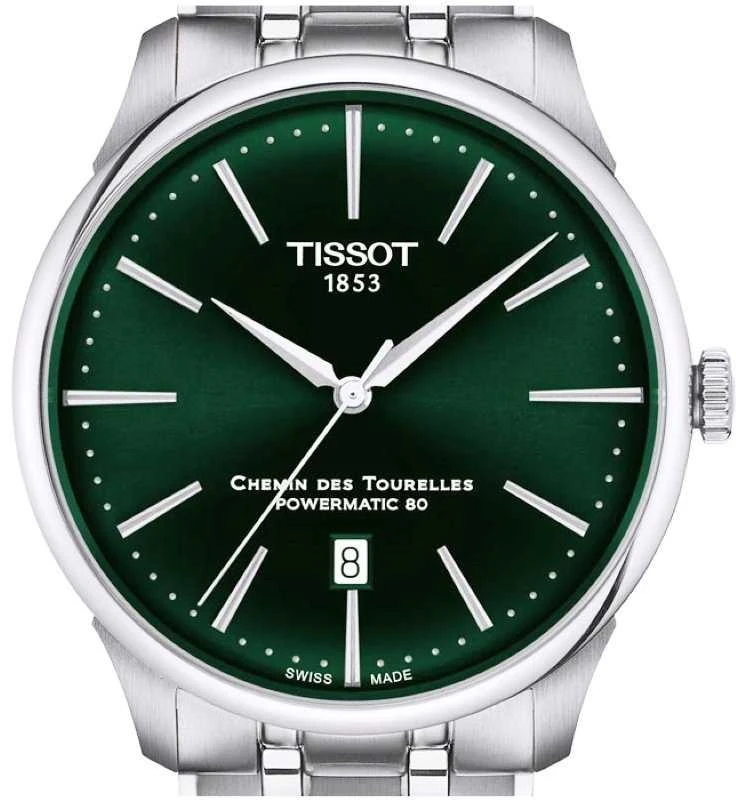 Laikrodis Tissot Chemin des Tourelles Powermatic 80 42 mm T139.407.11.091.00
