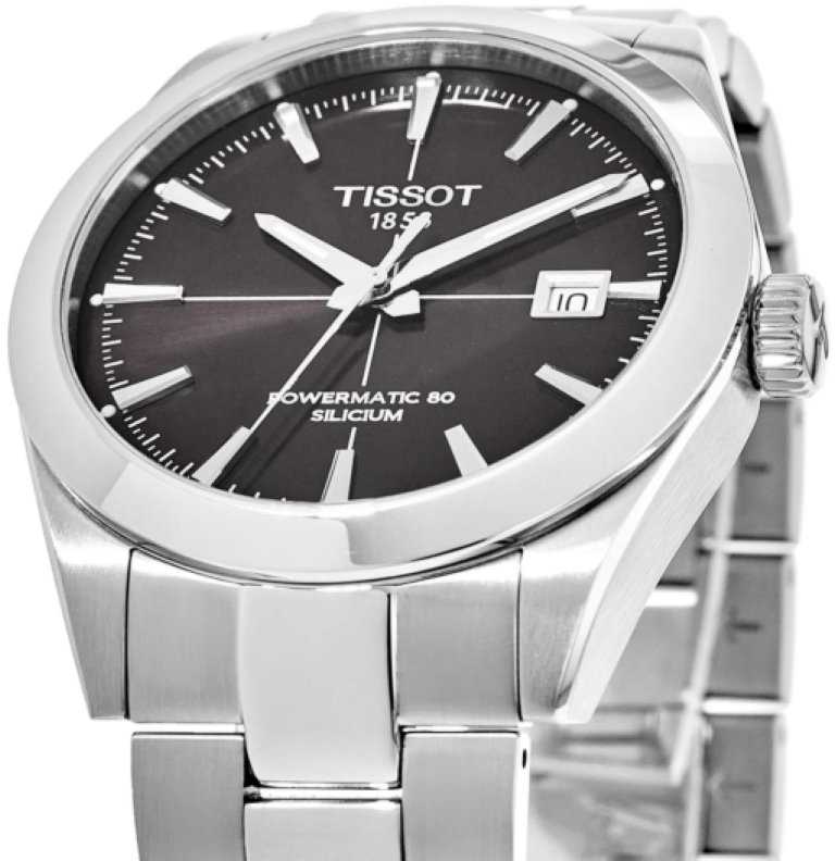 Laikrodis Tissot Gentleman Powermatic 80 Silicium T127.407.11.051.00