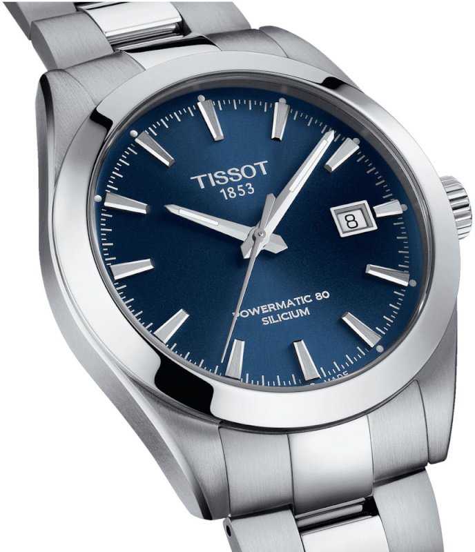 Laikrodis Tissot Gentleman Powermatic 80 Silicium T127.407.11.041.00