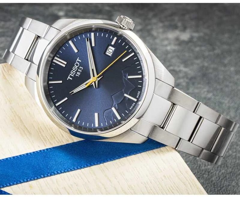 Laikrodis Tissot PR 100 Jungfraubahn Lady 34mm T150.210.11.041.01