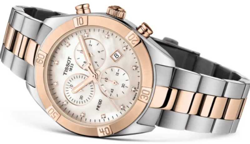 Laikrodis Tissot PR 100 Sport Chic Chronograph T101.917.22.116.00