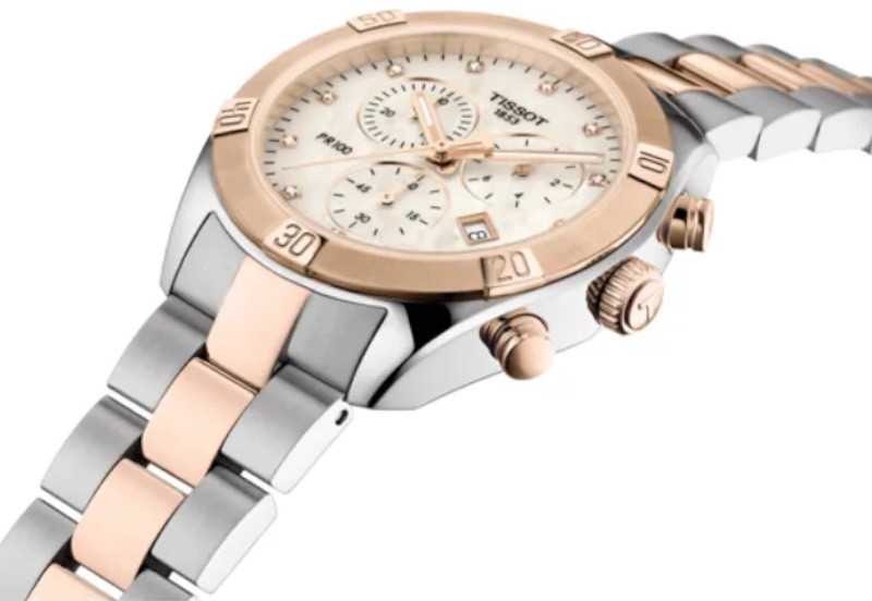 Laikrodis Tissot PR 100 Sport Chic Chronograph T101.917.22.116.00