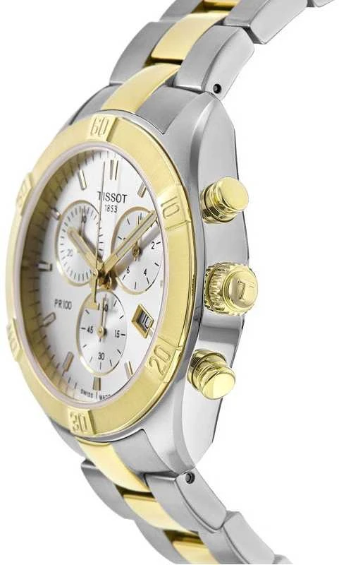 Laikrodis Tissot PR 100 Sport Chic Chronograph T101.917.22.031.00