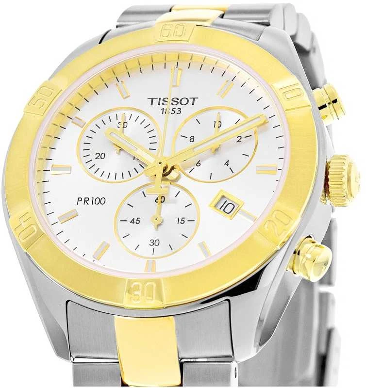 Laikrodis Tissot PR 100 Sport Chic Chronograph T101.917.22.031.00