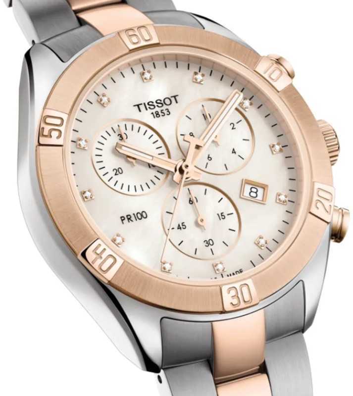 Laikrodis Tissot PR 100 Sport Chic Chronograph T101.917.22.116.00