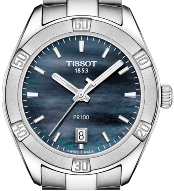 Laikrodis Tissot PR 100 Sport Chic Lady T101.910.11.121.00