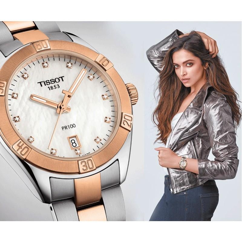 Laikrodis Tissot PR 100 Sport Chic Lady T101.910.22.116.00