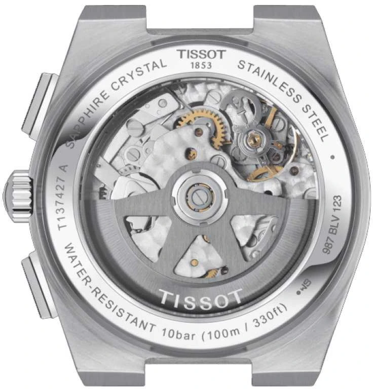 Laikrodis Tissot PRX Automatic Chronograph 42mm T137.427.11.091.00