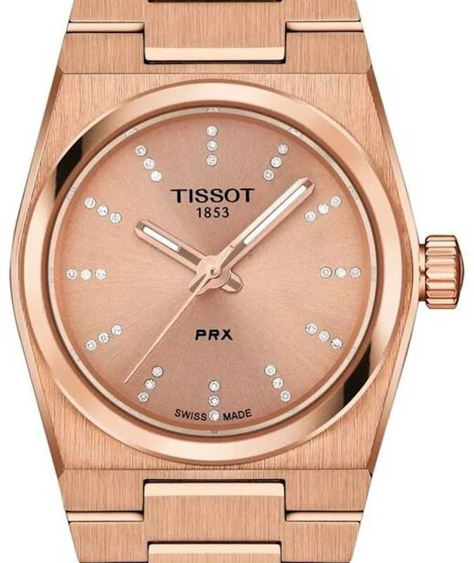 Laikrodis Tissot Prx Diamonds 25mm T137.010.33.506.00