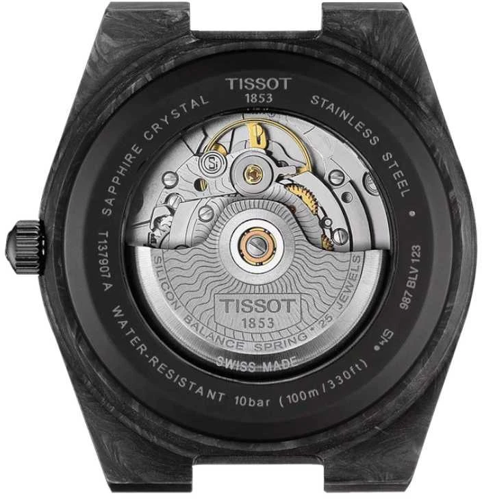 Laikrodis Tissot Prx Powermatic 80 Carbon 40mm T137.907.97.201.00